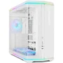 NOX Hummer Anvil Semitorre Blanca ARGB Cristal Curvo